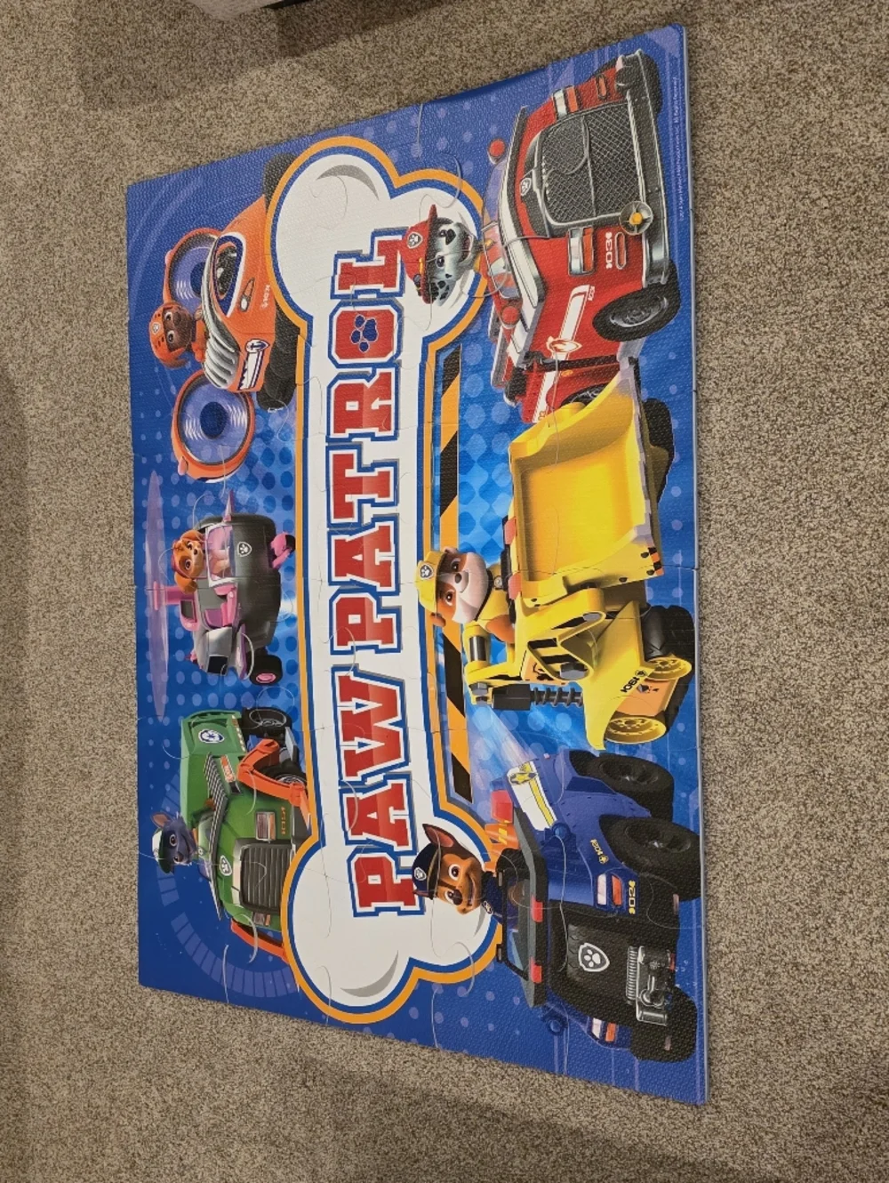PAW Patrol Foam Floor Puzzle Play Mat
